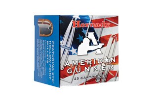 Hornady American Gunner 9mm 124gr XTP - Defensive Ammo - 25rd